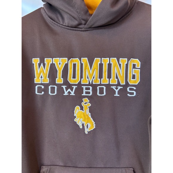 Wyoming Cowboys Youth Size M  (12-14) Hoodie‎ $40 MSRP - Picture 1 of 5